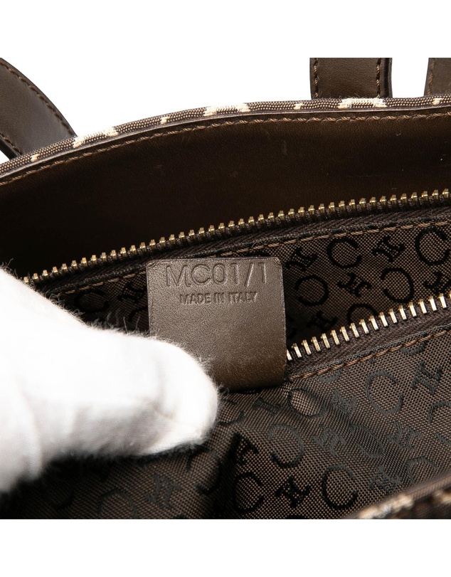 Pre-Loved by Azura Reborn - Pre-Loved C Macadam Canvas Bucket Bag