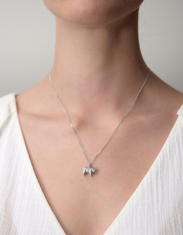Karen Walker - Pig Necklace
