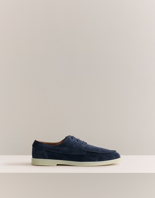 Trenery - Miles Yacht Shoe in Navy