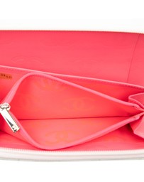 Pre-Loved by Azura Reborn - Pre-Loved CC Quilted Lambskin Cambon Ligne Zippy Organizer Wallet