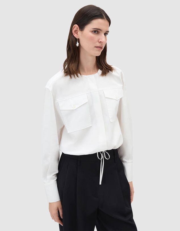 Oroton - Pocket Detail Bomber Shirt