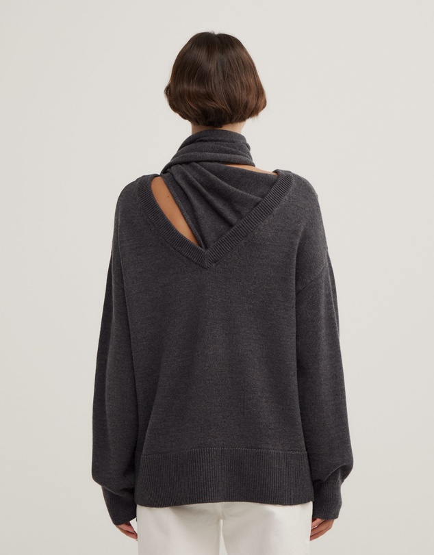 Witchery - Scarf Detail Knit