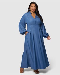 Sunday In The City - Endless Road Maxi Dress