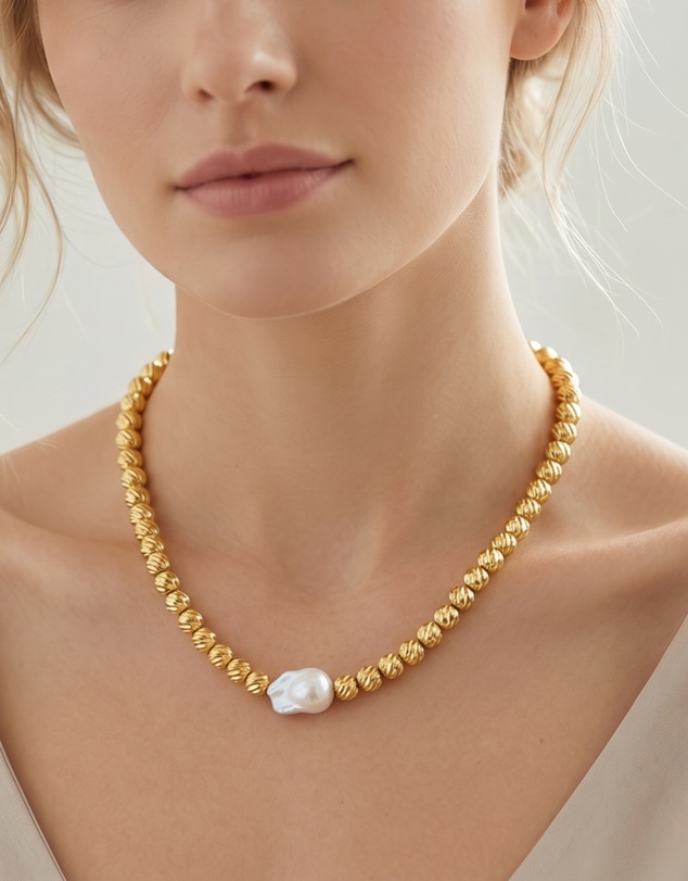 Izoa - Maia Pearl Necklace