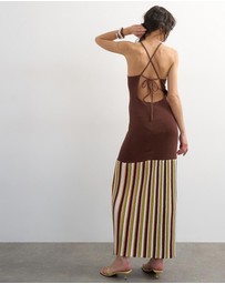 TOPSHOP - Tskayla Knitted Maxi Dress