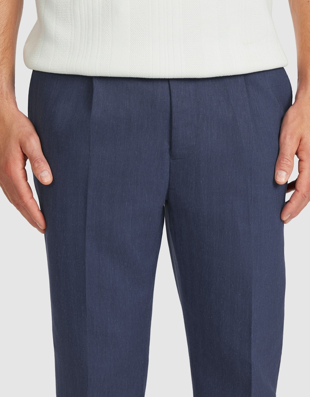 Tarocash - Palisade Pleat Linen Pant