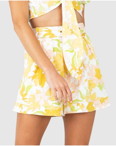 Amelius - Riviera Belted Shorts