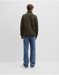 Country Road - Teen Australian Cotton Heritage Half Zip Sweat