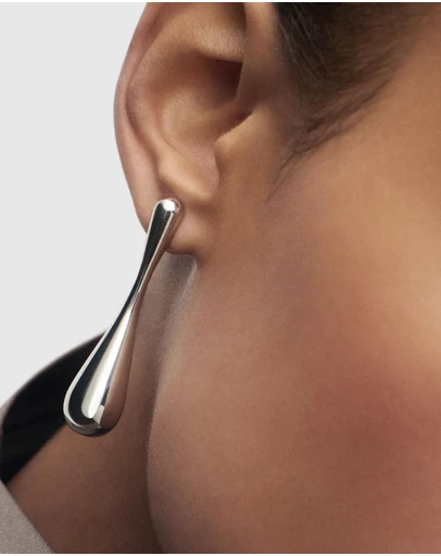 PDPAOLA - Glacier Silver Earrings