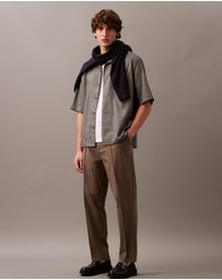 Calvin Klein - Cotton Gauze Relaxed Button-Down Shirt