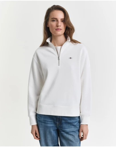 Gant - Shield Half Zip Sweatshirt