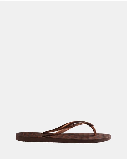 Havaianas - Slim Animal Print Thongs - Women's