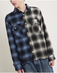 Insight - Split Flannel Long Sleeves Shirt