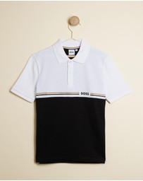 BOSS - Short Sleeve Polo - Kids-Teens