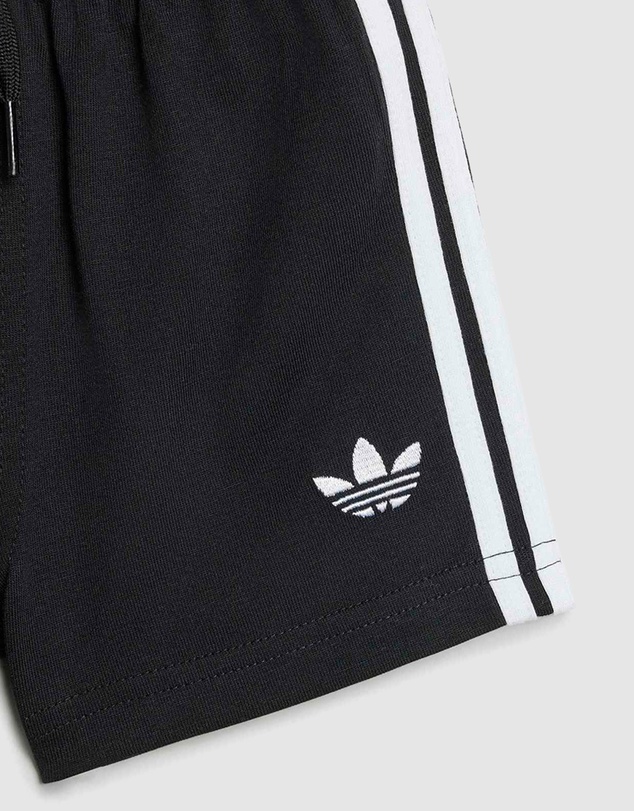 adidas Originals - 3 Stripe Short Tee Set - Babies-Kids