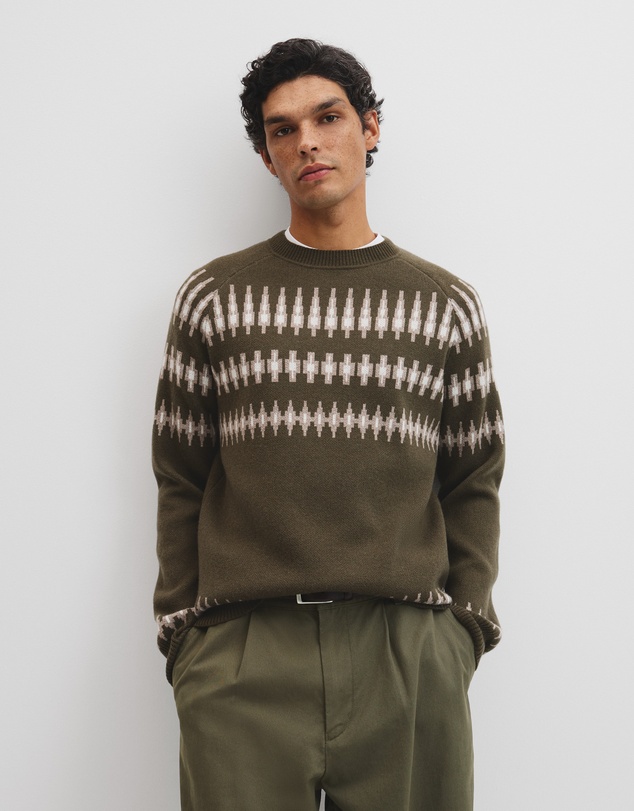Country Road - Wool Fair Isle Knit