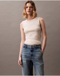 Calvin Klein Jeans - Cotton Contour Rib Tank Top