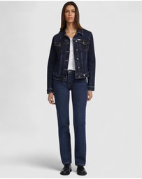 GUESS - GUESS JEANS Slim Trucker Jacket