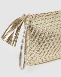 Arms Of Eve - Lavinia Clutch Bag - Gold