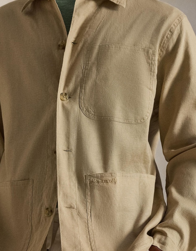 Polo Ralph Lauren - Stretch Linen-Cotton Overshirt