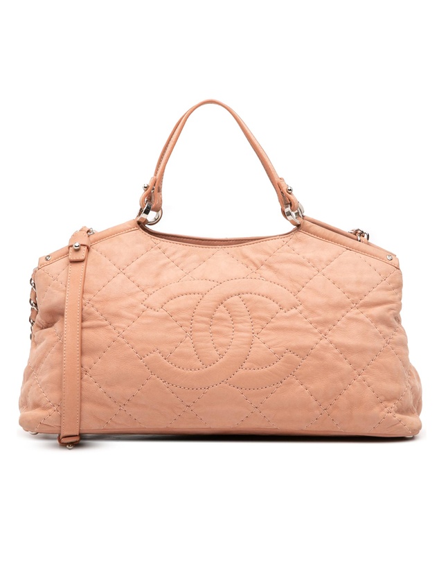 Pre-Loved by Azura Reborn - Pre-Loved Small Iridescent Calfskin Sea Hit Tote