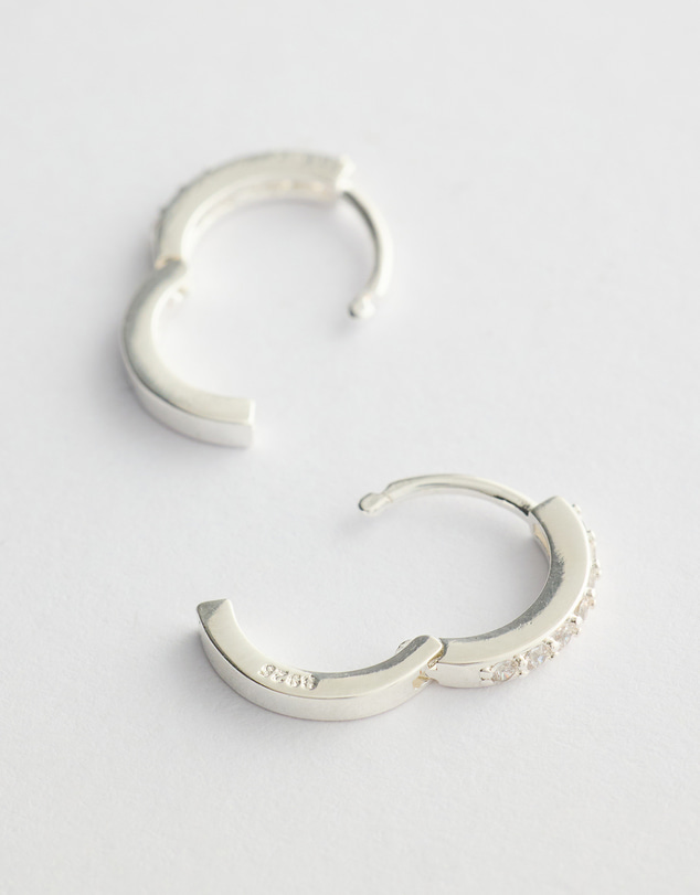 Moira Hughes - The White Label - The Avery Clicker Hoop Earrings