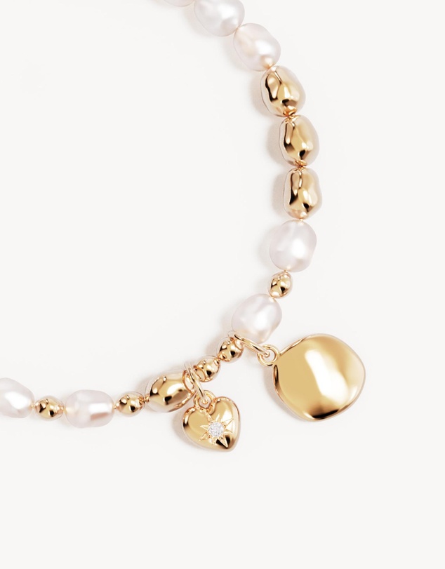 By Charlotte - Under the Moonlight Pearl Bracelet