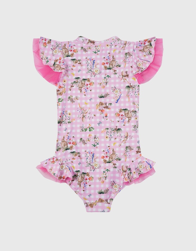 Aqua Blu Kids - Robin Short Sleeve One Piece - Kids