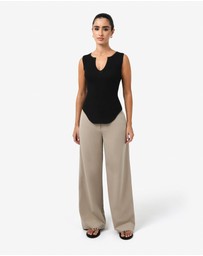 Forcast - Noemi Split Neck Tank