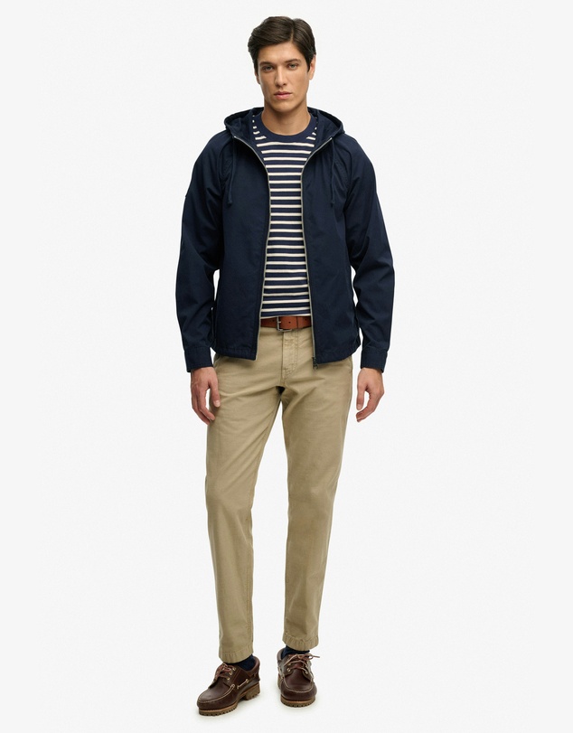 Superdry - Hooded Washed Twill Jacket