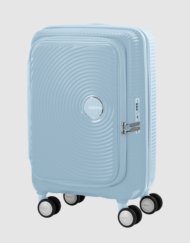 American Tourister - Curio Book Opening Carry-On Suitcase Expandable (55cm)