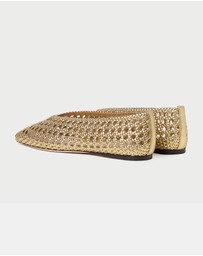 Loeffler Randall - Emery Woven Ballet Flat