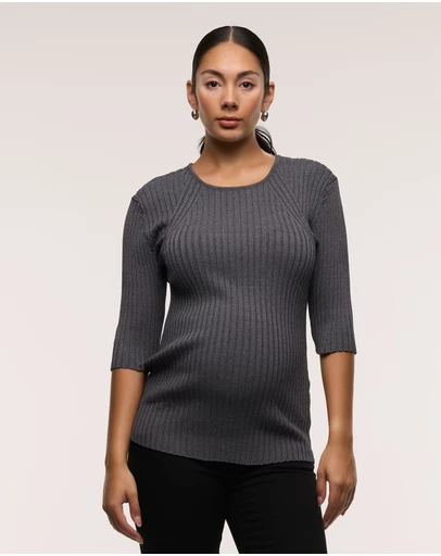 Soon Maternity - 2-way Sleeve Feeding Top