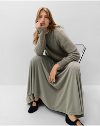 UNISON - Lofty Crew Neck Knit