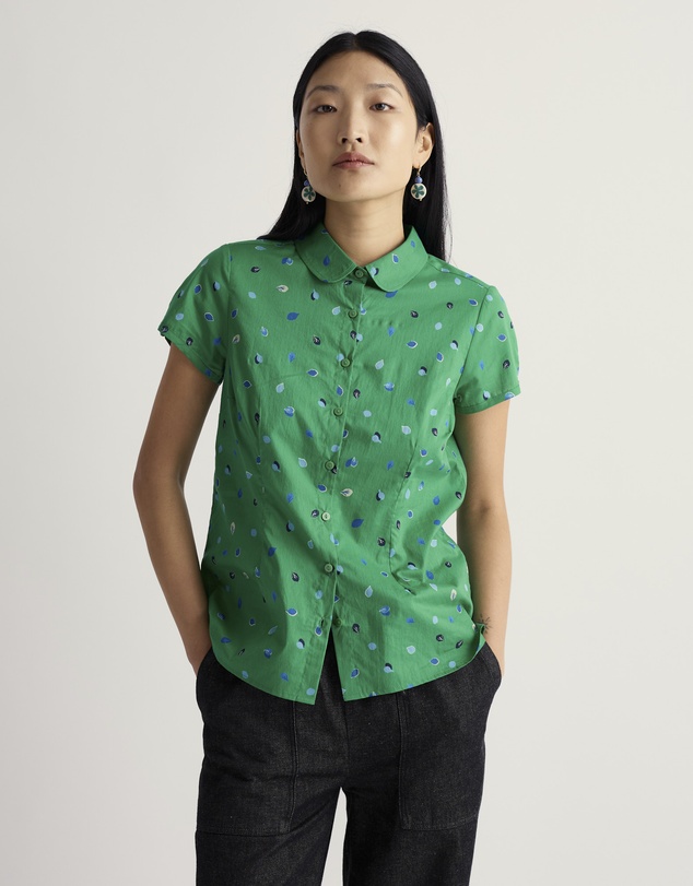 Seasalt - Seasalt Cornwall Green Rushmaker Shirt