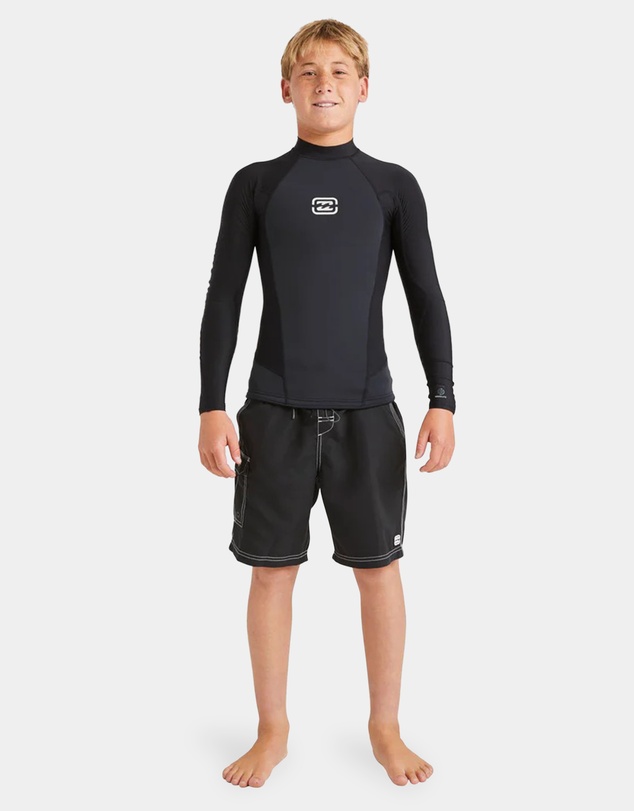 Billabong - Boys 8 to 16 1mm Absolute Natural Ls Wetsuit Top