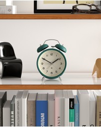 Newgate - Newgate Charlie Bell Echo Alarm Clock Green