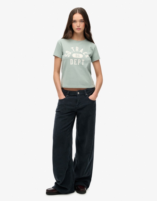 Superdry - Athletic Graphic Fitted Slim Fit Tee