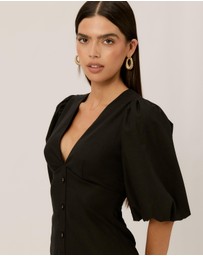 Tussah - Saphira V Neck Mini Dress