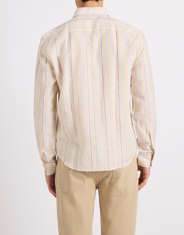 Marcs - Sherlock Stripe Linen Shirt