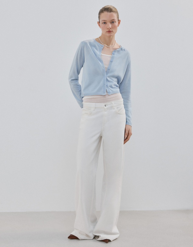 M.N.G - Fine-Knit Straight-Fit Cardigan