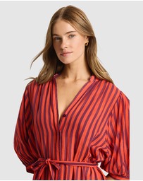 Sea Level Australia - Vacay Boho Long Shirt Dress