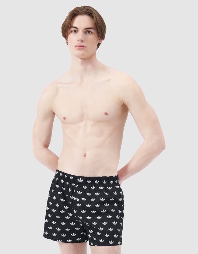 adidas Originals - 2 Pack Comfort Core Cotton Icon Woven Boxer Underwear