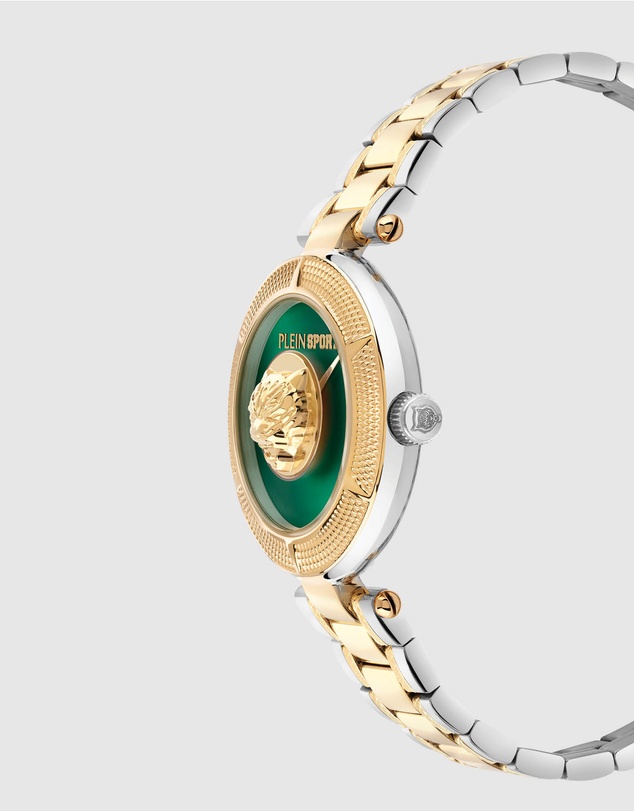 Plein Sport - OPIUM 34mm Gold Tone Analogue Watch