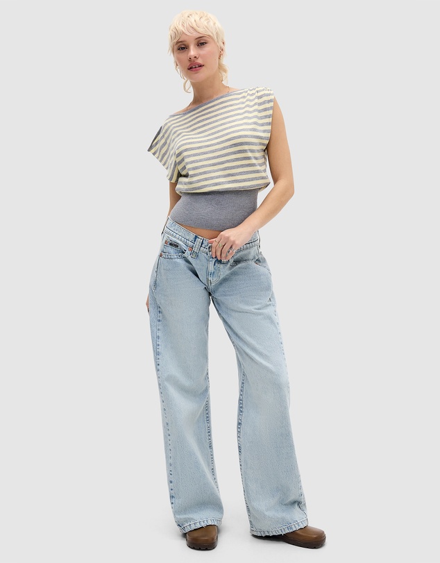BDG By Urban Outfitters - Kayla Lowrider Bleach Jeans