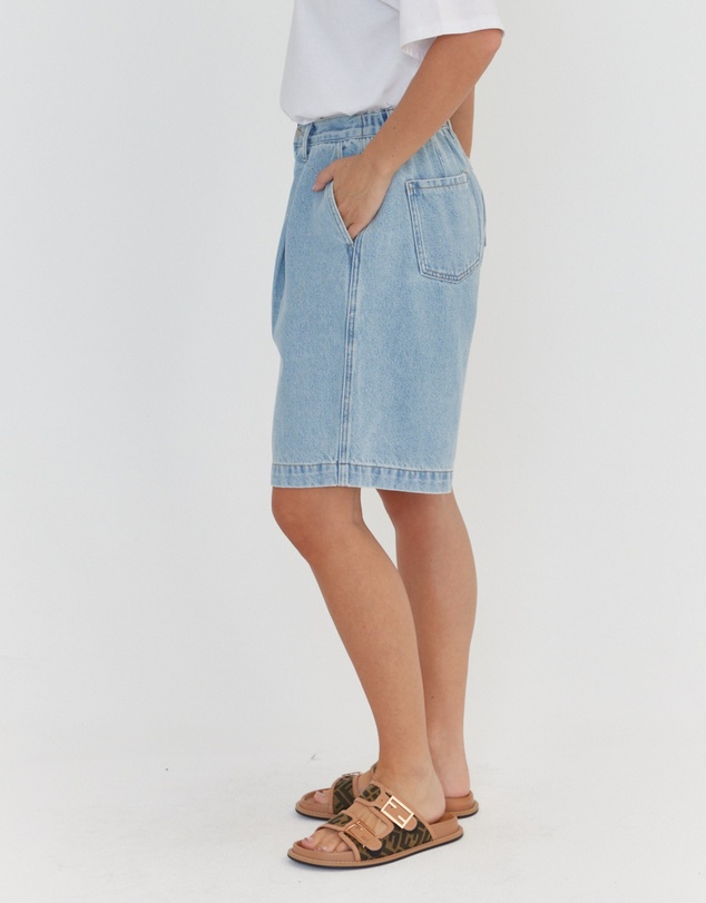 ALEXANDRA - Harvey Shorts Light Blue Denim