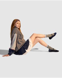 Rollie - Mary Jane Velvet Flat