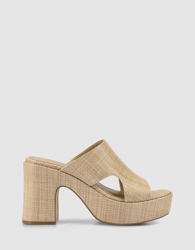 Siren - Milky Platform Sandals