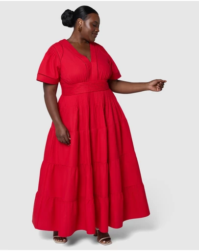 Something 4 Olivia - Abby Linen Maxi Dress