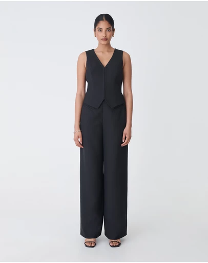 Forcast - Dakota Basque Waist Pants